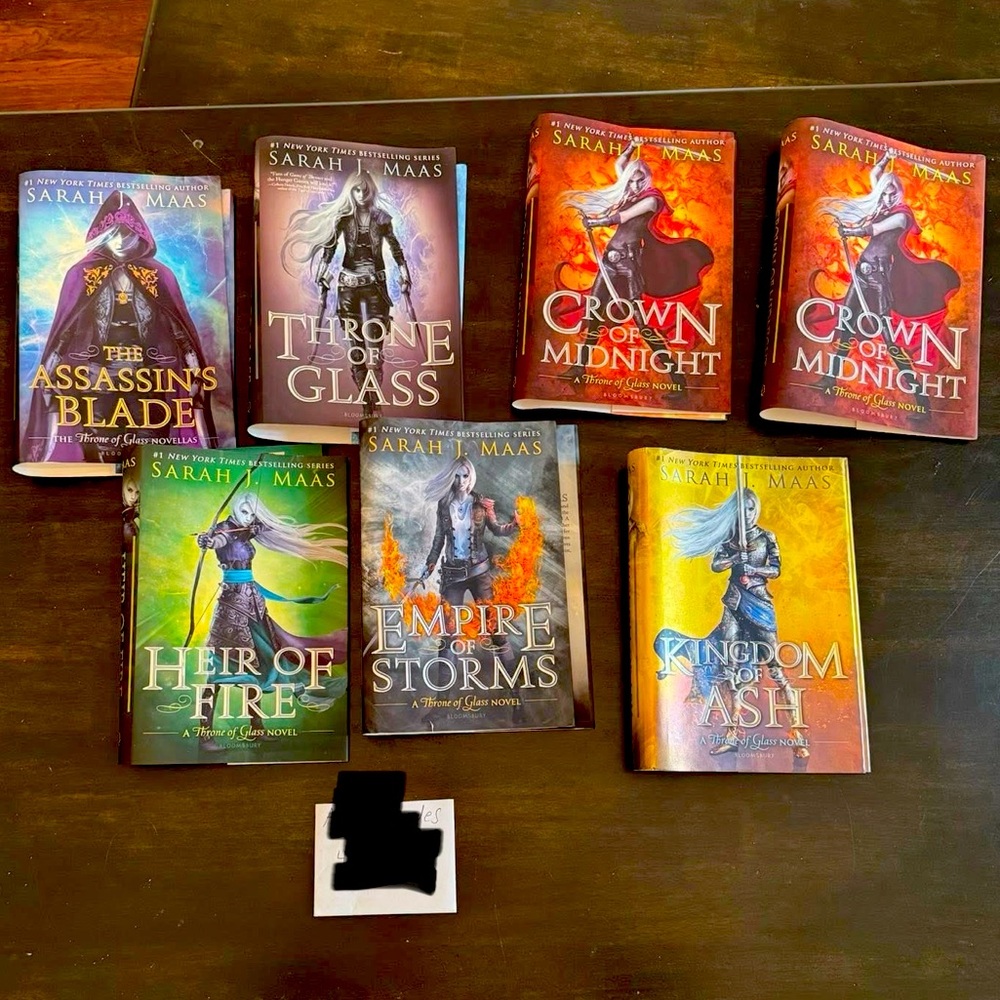 *Dust Jackets* OOP Throne of Glass